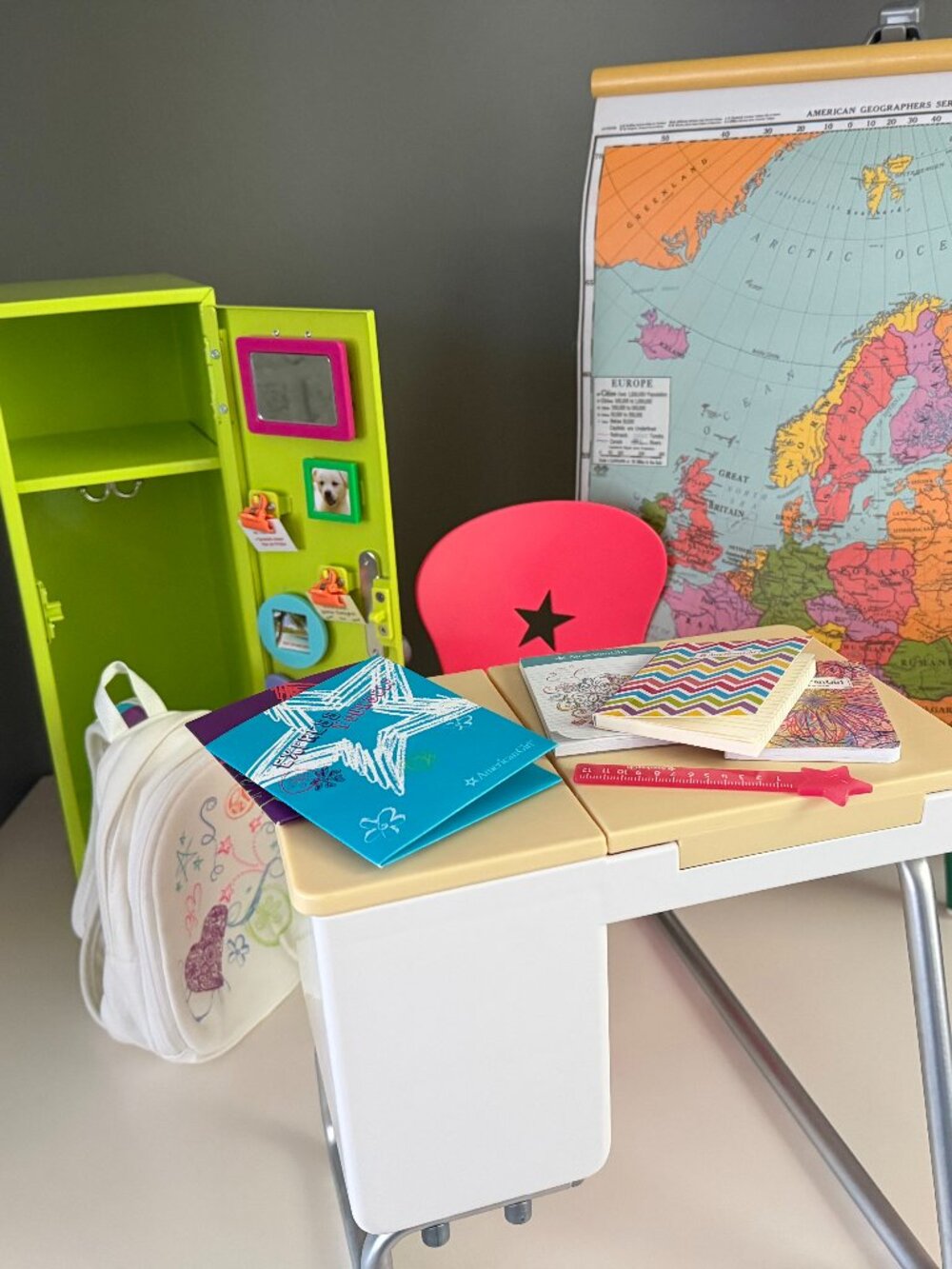 American Girl School Set